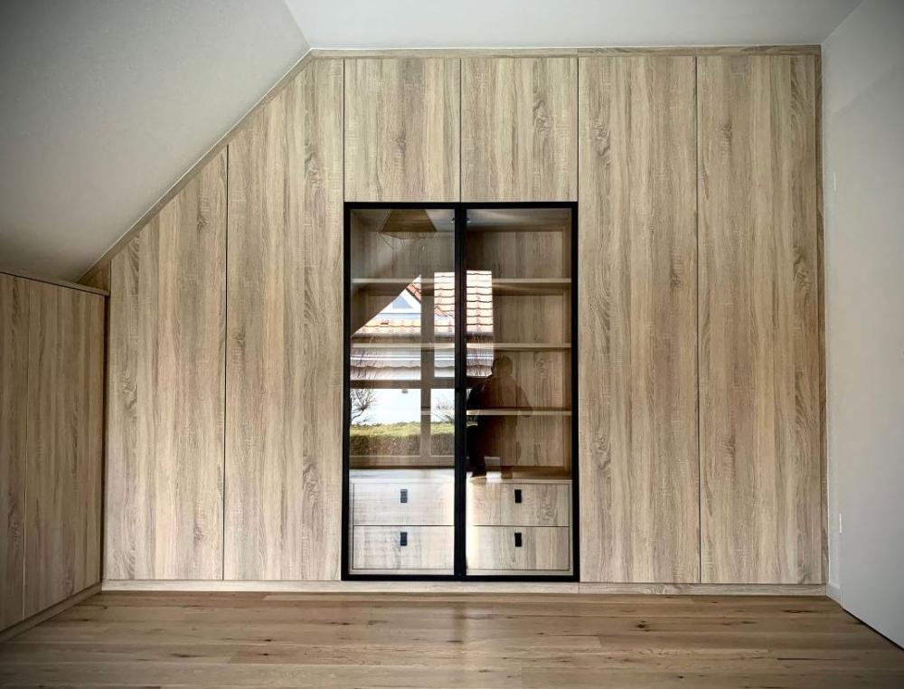 dressing  avec pan coupé