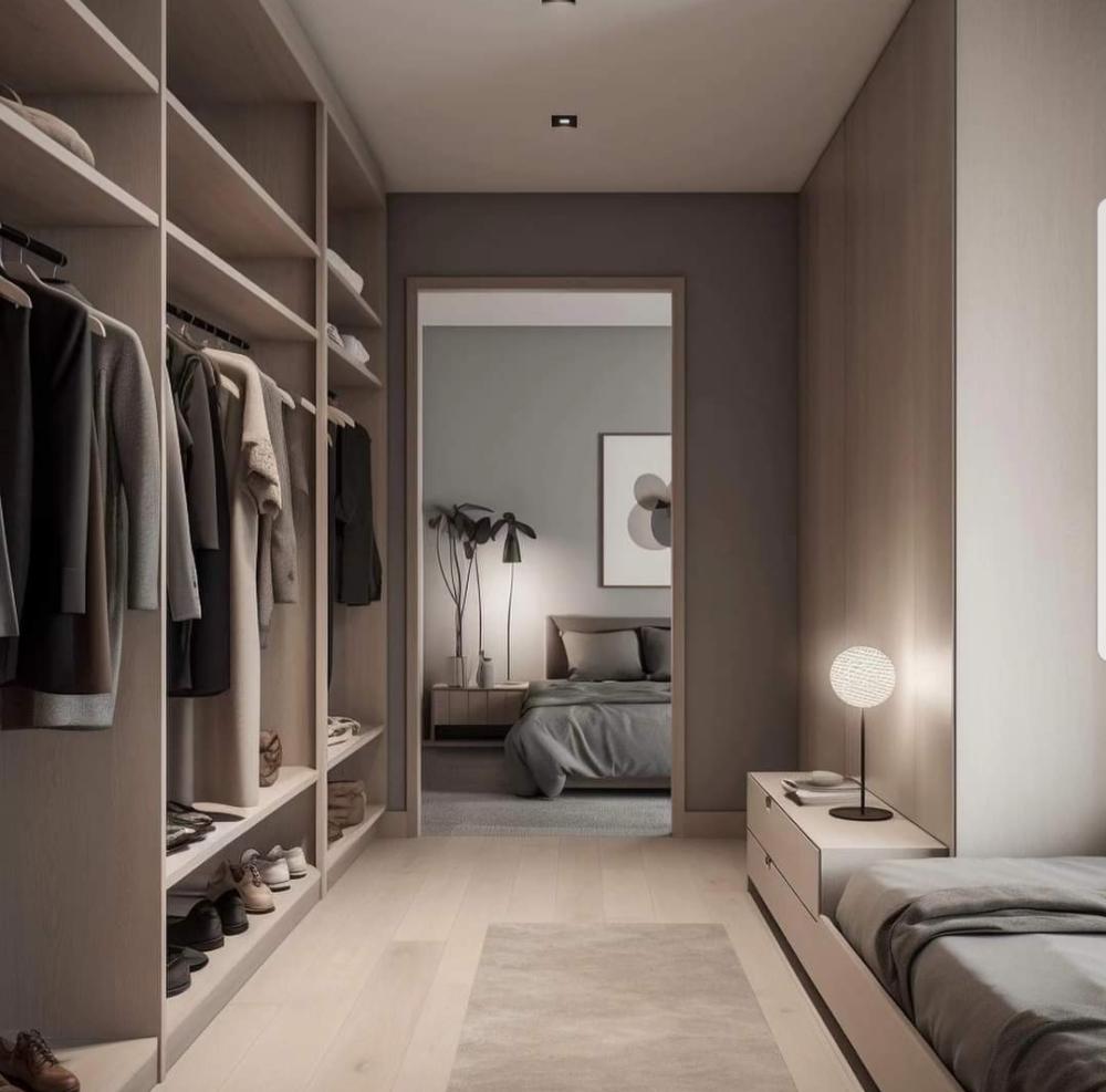 Dressing avec banquette