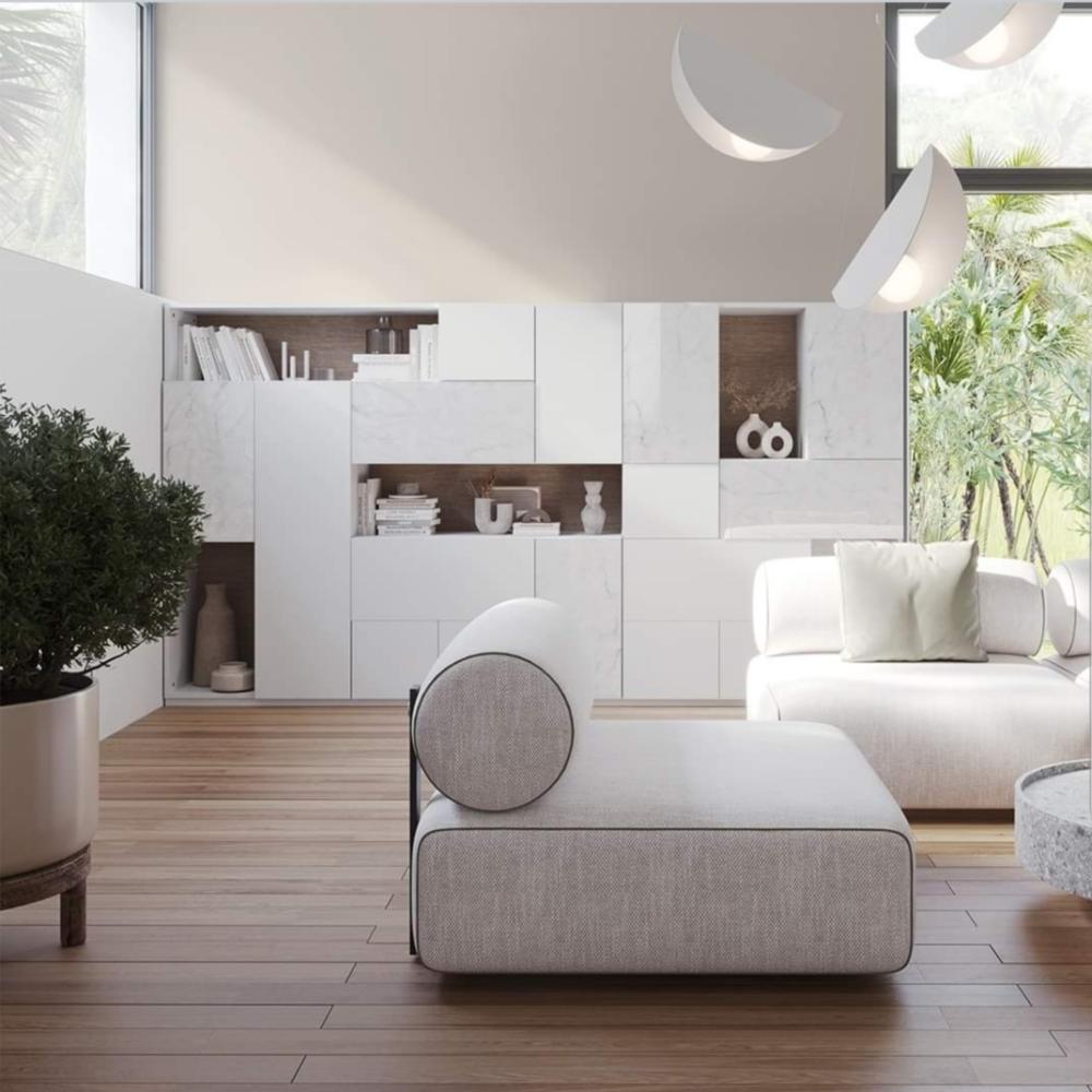 Living blanc