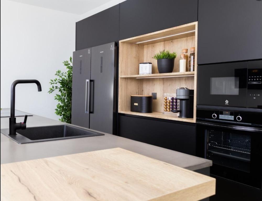 Cuisine avec niche electro