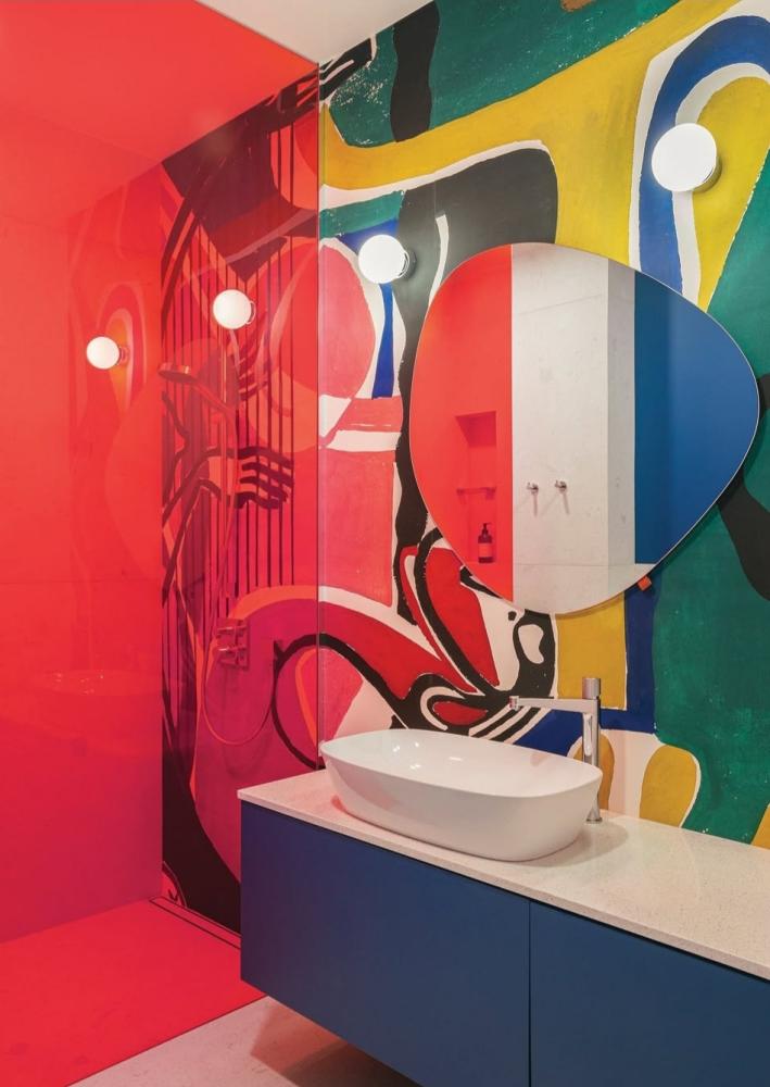 Salle de bain Pop Art