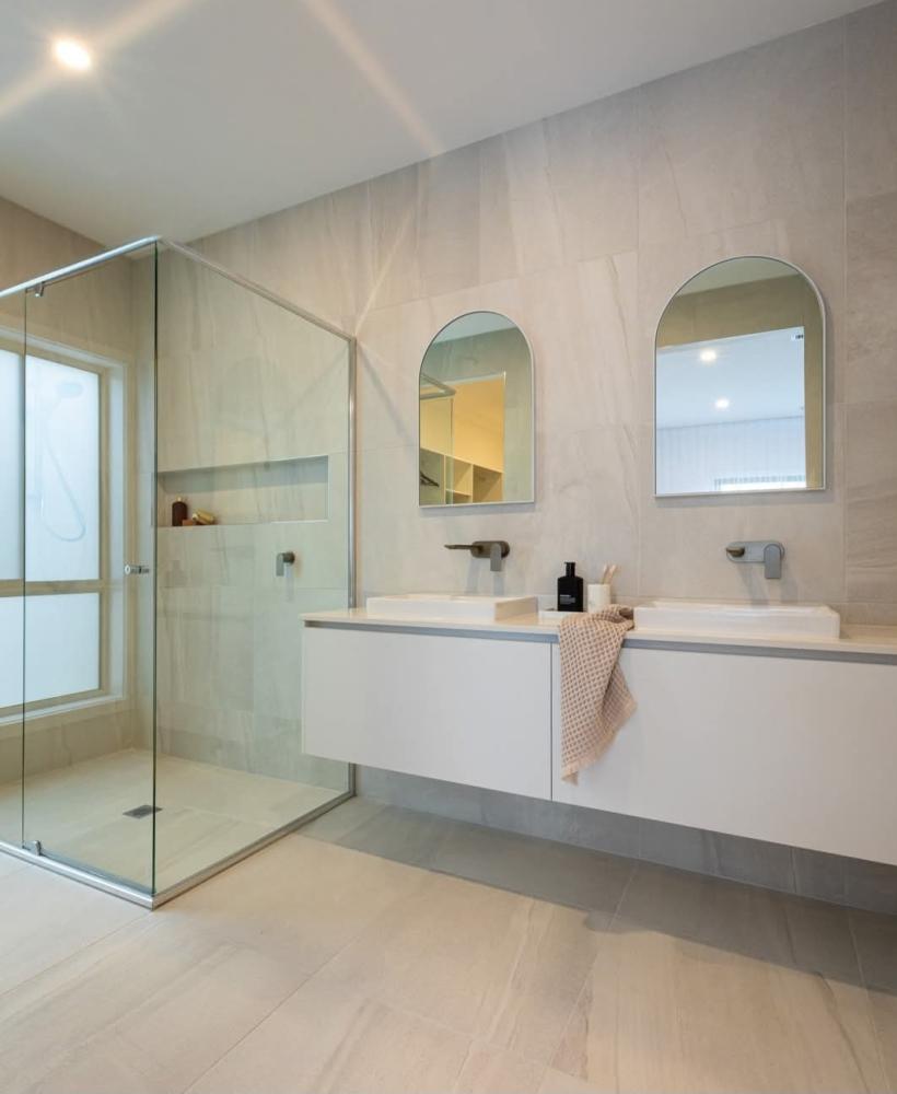 Salle de bain épurée